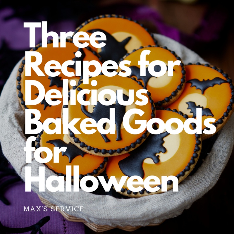 Three Recipes for Spooky-Delicious Baked Goods for Halloween