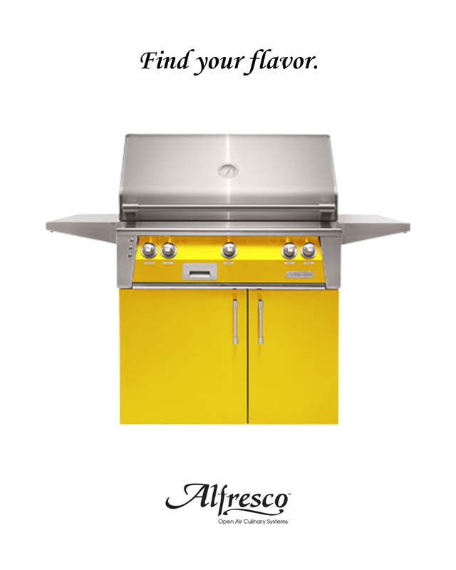Meet Alfresco, Appliances for the Open Air