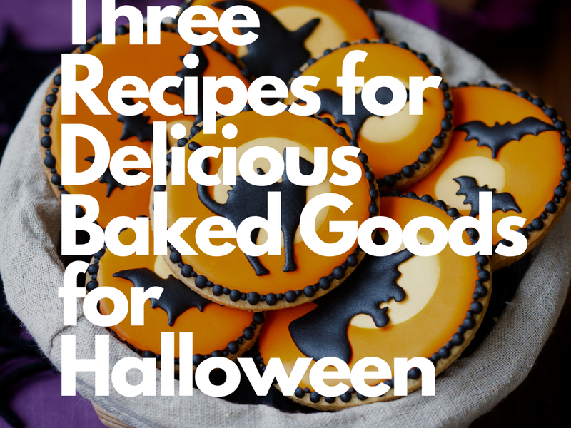 Three Recipes for Spooky-Delicious Baked Goods for Halloween