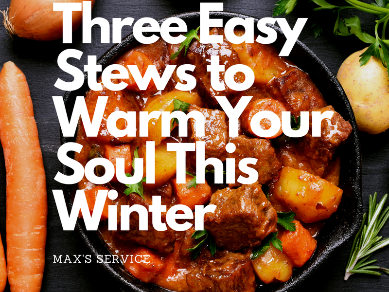 Three Easy Stews to Warm Your Soul This Winter