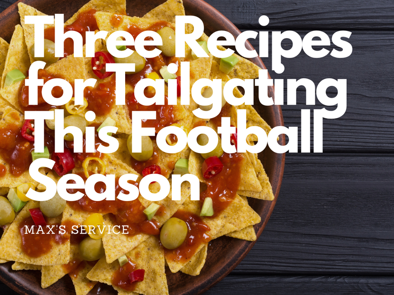Three Recipes for Tailgating This Football Season